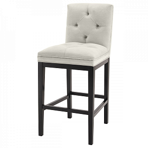 Барный стул Eichholtz Bar Stool Cesare Pebble grey