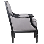 Кресло Harry Armchair black and grey velour варинант исполнения - 2 | Loft Concept в Тюмени