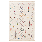 Ковер с графическим разноцветным узором Vinridio Bо  Multi варинант исполнения - 1 | Loft Concept в Тюмени