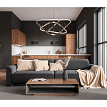 Люстра с подвесами в форме треугольников Niamh Barry варинант исполнения - 11 | Loft Concept в Тюмени