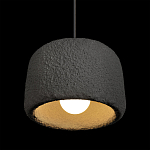 Подвесной светильник с цилиндрическим фактурным абажуром Sergey Makhno варинант исполнения - 5 | Loft Concept в Тюмени