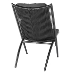 Кресло плетеное с мягкими подушками для сиденья и спины Hancock варинант исполнения - 6 | Loft Concept в Тюмени