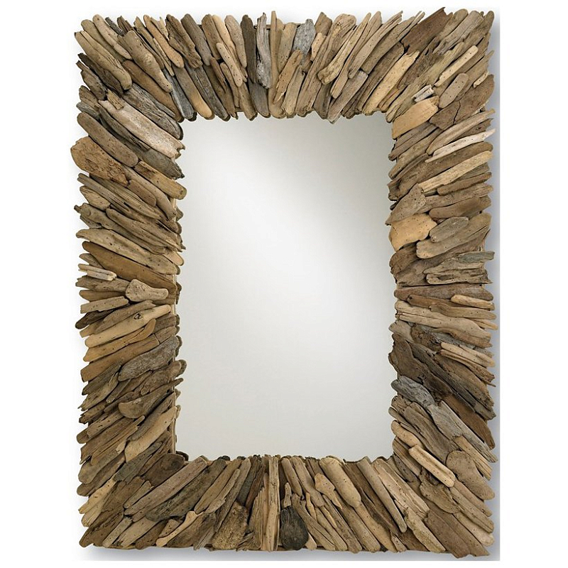 Зеркало Beachhead Mirror Бежево-серый Зеркало Beachhead Mirror Бежево-серый в Тюмени | Loft Concept