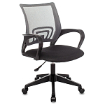 Офисное кресло с основанием из черного пластика Desk chairs Grey варинант исполнения - 1 | Loft Concept в Тюмени