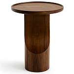 Приставной столик из массива дерева Walnut варинант исполнения - 3 | Loft Concept в Тюмени