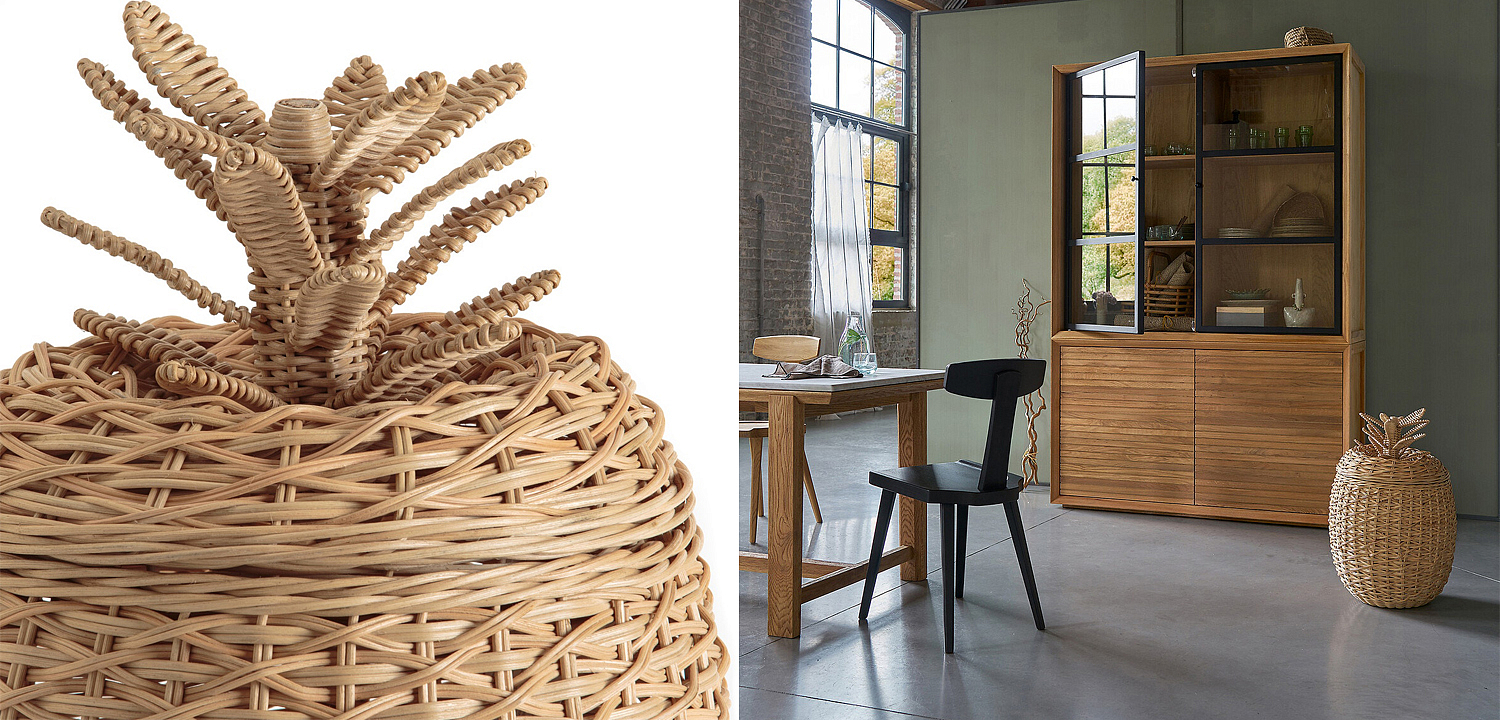 Корзина Wicker Exotic Basket Корзина Wicker Exotic Basket - Loft-Concept в Тюмени