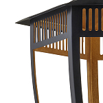 Подвесной светильник в форме фонаря чёрного цвета Black Lantern варинант исполнения - 1 | Loft Concept в Тюмени