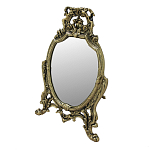 Зеркало настольное в бронзовой раме Majestic Bronze Mirrors  варинант исполнения - 1 | Loft Concept в Тюмени