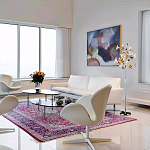 Торшер в виде белых и золотых цветов каллы Refined Taste of Light варинант исполнения - 1 | Loft Concept в Тюмени