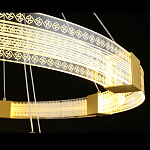 Люстра подвесная светодиодная Apolon Gold варинант исполнения - 4 | Loft Concept в Тюмени