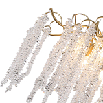 Люстра c подвесками из прозрачного хрусталя Диаметр 85 см FAIRYTREE Light варинант исполнения - 3 | Loft Concept в Тюмени