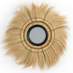 Зеркало с бахромой WICKER MIRROR 100 варинант исполнения - 1 | Loft Concept в Тюмени