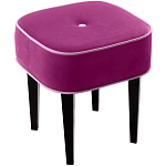 Квадратный мягкий пуф на черных ножках Winton Pouf Square варинант исполнения - 17 | Loft Concept в Тюмени