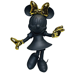 Статуэтка Минни Маус черного и золотого цвета Minnie Mouse Black&Gold Figurine  варинант исполнения - 1 | Loft Concept в Тюмени