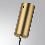 Подвесной светильник с плафоном в форме цилиндра из алебастра Cryptocrystalline Stone варинант исполнения - 4 | Loft Concept в Тюмени