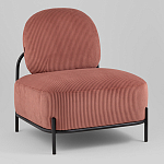 Кресло Стоун велюр рельефный коралловый варинант исполнения - 1 | Loft Concept в Тюмени