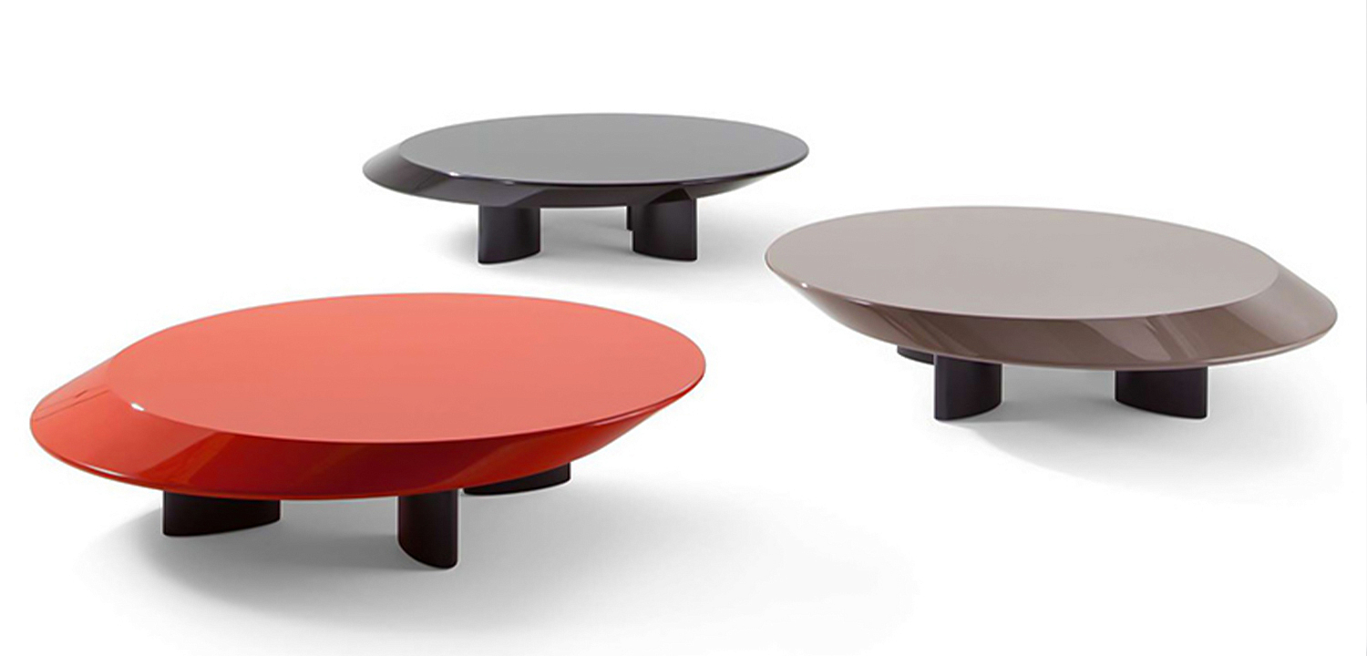 Кофейный стол Ellipse Red Glossy Coffee Table Кофейный стол Ellipse Red Glossy Coffee Table - Loft-Concept в Тюмени