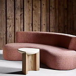 Дизайнерский журнальный стол полукруглой формы Pokun варинант исполнения - 4 | Loft Concept в Тюмени