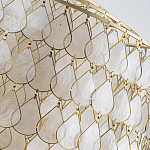 Люстра многоярусная с декором из натуральной морской ракушки Iridescent Light варинант исполнения - 9 | Loft Concept в Тюмени