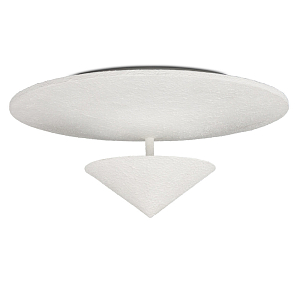 Потолочный светильник светодиодный белый геометрической формы White Geometric Lamps