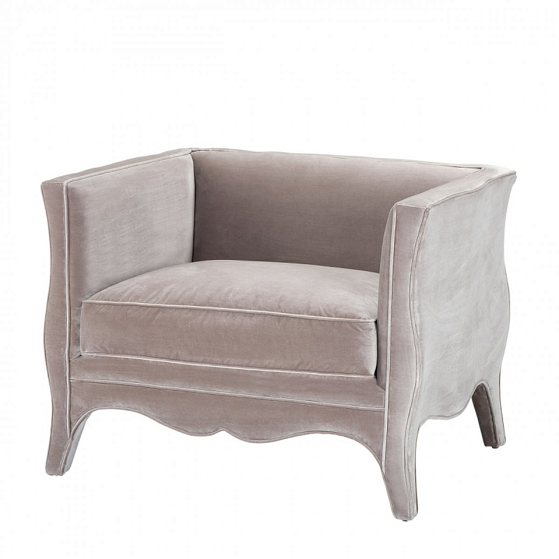 Кресло Eichholtz Chair Bouton Розовый пастельный Кресло Eichholtz Chair Bouton Розовый пастельный в Тюмени | Loft Concept