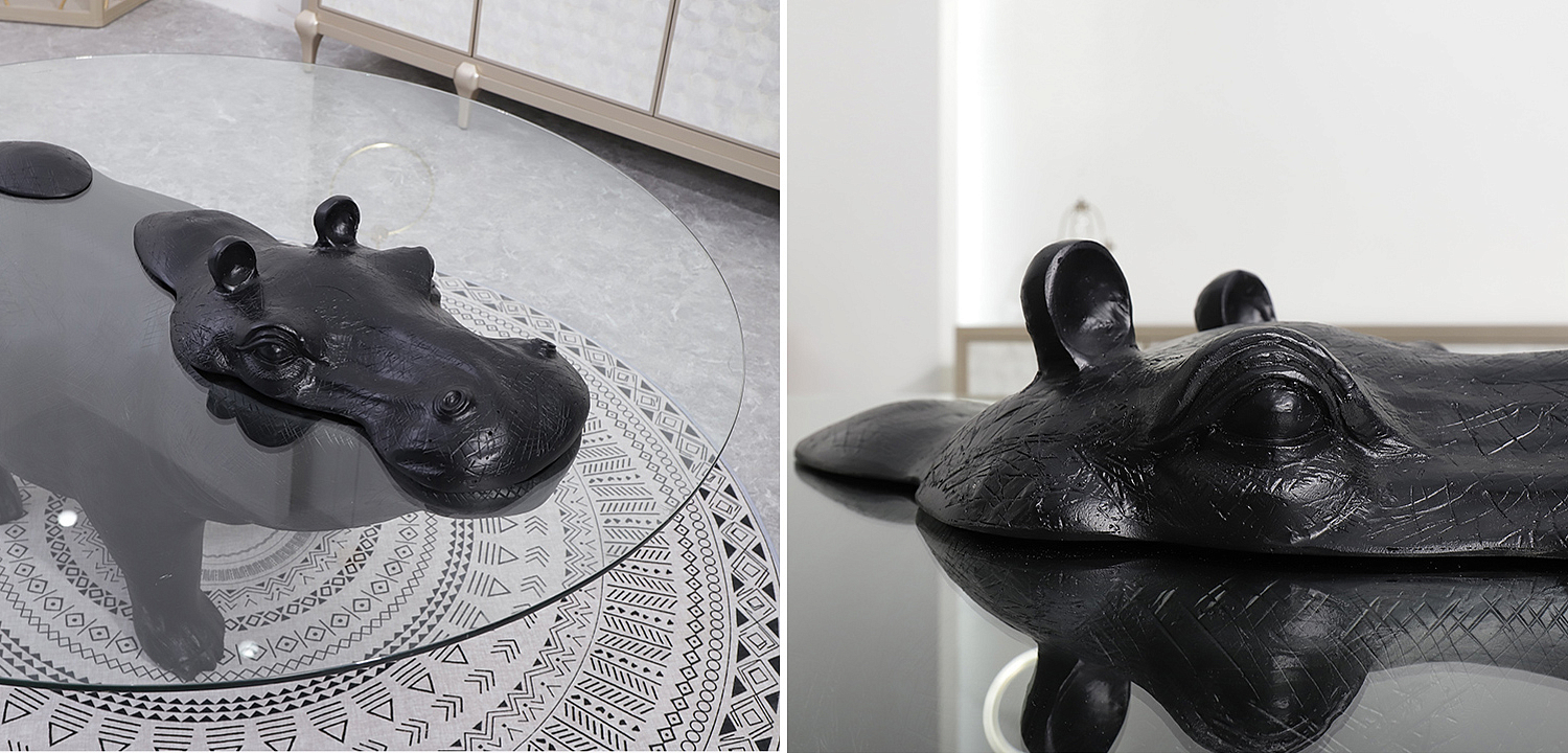 Кофейный Стол Бегемот Hippo Stands Coffee Table Кофейный Стол Бегемот Hippo Stands Coffee Table - Loft-Concept в Тюмени