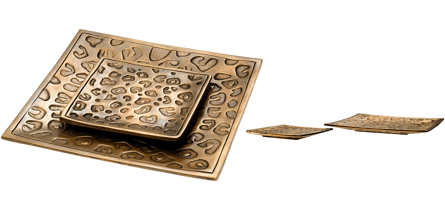 Комплект подносов Eichholtz Tray Jaguar set of 2 Комплект подносов Eichholtz Tray Jaguar set of 2 - Loft-Concept в Тюмени