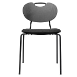 Стул с мягким сиденьем черный Stool Loft Black варинант исполнения - 1 | Loft Concept в Тюмени
