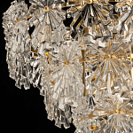 Люстра многоярусная с объемными прозрачными цветами Hanging Flowers варинант исполнения - 8 | Loft Concept в Тюмени