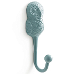 Настенный крючок в виде совы Owl Wall Hook Blue варинант исполнения - 3 | Loft Concept в Тюмени