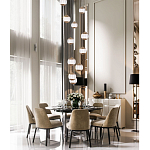 Каскадная люстра с сферическими плафонами из акрила Veva Lamps Chandelier варинант исполнения - 4 | Loft Concept в Тюмени