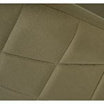 Стул велюровый хаки на золотистых металлических ножках Vendramin Chair варинант исполнения - 5 | Loft Concept в Тюмени