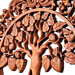 Панно из дерева LeafBerry Panel With Trees варинант исполнения - 2 | Loft Concept в Тюмени