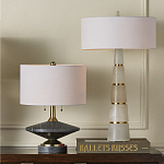 Настольная лампа с конусовидным каменным корпусом Regency варинант исполнения - 3 | Loft Concept в Тюмени