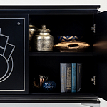 Черный комод в стиле арт-деко Luciano варинант исполнения - 8 | Loft Concept в Тюмени