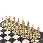 Шахматы Ренессанс с доской из натурального мрамора Decorative Thematic Chess варинант исполнения - 4 | Loft Concept в Тюмени