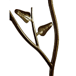 Стеллаж металлический с птичками Primavera варинант исполнения - 5 | Loft Concept в Тюмени