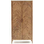 Шкаф из массива сосны с орнаментом "Ёлочка" Geometric Ornament варинант исполнения - 1 | Loft Concept в Тюмени