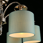 Люстра потолочная Nikoletta с бирюзовым плафоном варинант исполнения - 4 | Loft Concept в Тюмени