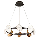 Люстра подвесная круглая с овальными плафонами Iona chandelier варинант исполнения - 3 | Loft Concept в Тюмени