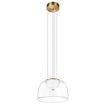 Подвесной светильник с куполообразным прозрачным стеклянным плафоном Grada Light варинант исполнения - 5 | Loft Concept в Тюмени