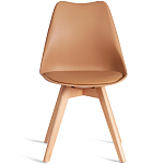 Стул с мягким сиденьем Arvika Latte варинант исполнения - 5 | Loft Concept в Тюмени