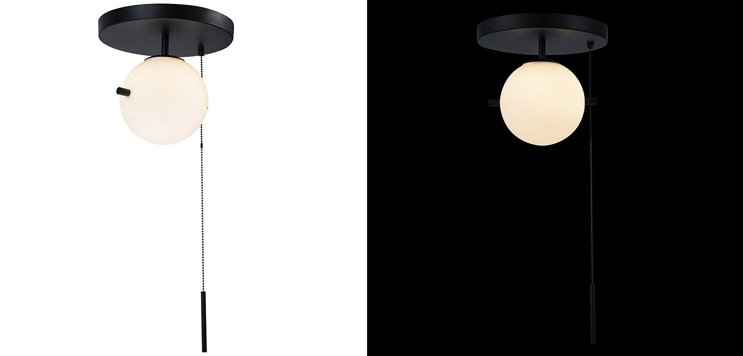 Потолочный светильник Alston black Потолочный светильник Alston black - Loft-Concept в Тюмени