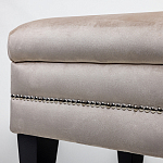 Мягкая банкетка с зоной для хранения Casket Beige варинант исполнения - 3 | Loft Concept в Тюмени