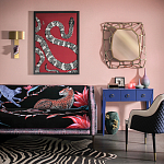 Диван ZAMBEZI Sofa Лиловый цвет варинант исполнения - 5 | Loft Concept в Тюмени