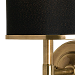 Бра с черным цилиндрическим абажуром Mid Century варинант исполнения - 1 | Loft Concept в Тюмени