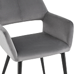 Стул с подлокотниками серый NEASAN STOOL варинант исполнения - 6 | Loft Concept в Тюмени