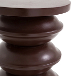 Фигурный приставной столик бордового цвета  AMORPHOUS варинант исполнения - 3 | Loft Concept в Тюмени