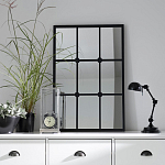 Зеркало-окно Rect Black 90 варинант исполнения - 2 | Loft Concept в Тюмени