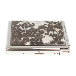 Портсигар на 20 сигарет с газовой зажигалкой из натурального камня Флогопит Stone Cigarettes Cases варинант исполнения - 2 | Loft Concept в Тюмени